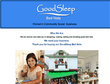 Tablet Screenshot of goodsleepnet.com